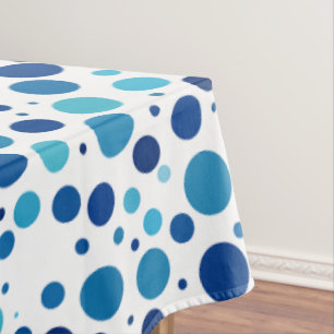 Nappe Tons de Pois bleus