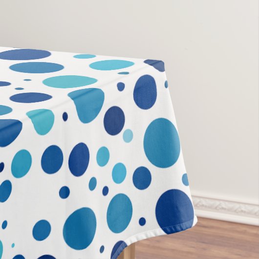 Nappe Tons de Pois bleus (In Situ)