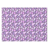 Nappe Tons du motif en vitrail lilas (Devant (Horizontal))