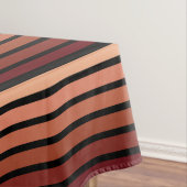 Nappe Tons Rouges Sur Noir (In Situ)