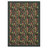 Nappe Tons Terreux Champignons & Fleurs Sauvages (Devant)