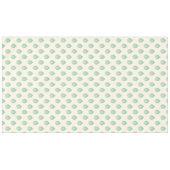 Nappe Tons verts Fleurs Abstraites (Devant (Horizontal))