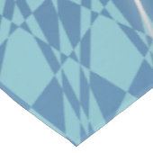 Nappe Tortue Bleue Argent Et Mandala (Angle)