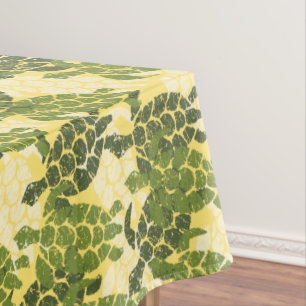 Nappe Tortue de mer Honu Tapa hawaïen - Olive