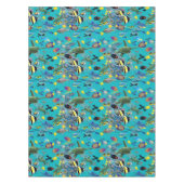 Nappe Tortue de mer tropicale hawaïenne de poissons de (Devant)