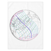 Nappe Total Solaire Eclipse 2024 Global Path (Devant)