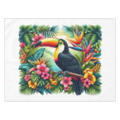 Nappe Toucan tropical/jungle oiseau (Devant (Horizontal))