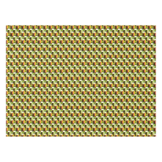 Nappe Toucans colorés 2 (Devant (Horizontal))