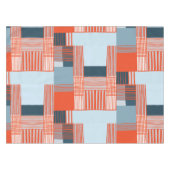 Nappe Touches de couleur vives et lignes dynamiques (Devant (Horizontal))
