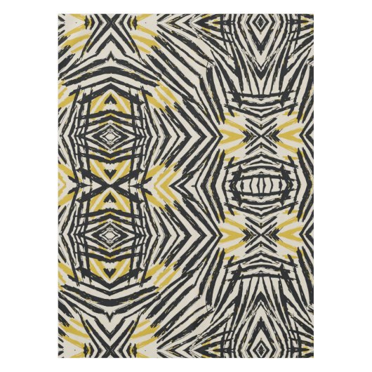 Nappe Touches de couleur vives et lignes dynamiques (Devant)