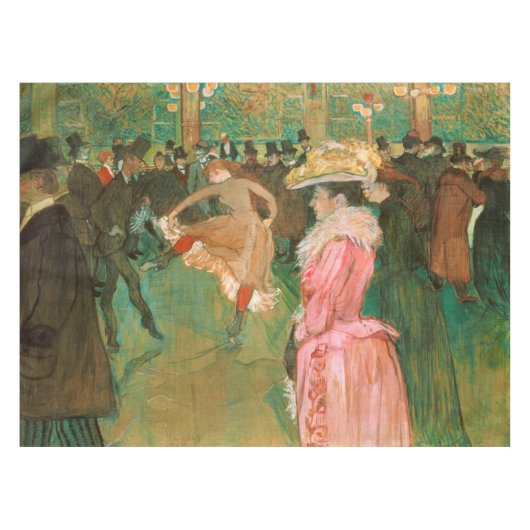 Nappe Toulouse-Lautrec - Au Rouge, La Danse (Devant (Horizontal))