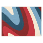 Nappe Tourbillons les années 70 rétro (Devant (Horizontal))