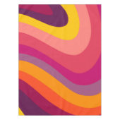 Nappe Tourbillons rétro - coucher de soleil (Devant)