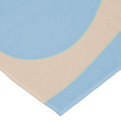 Nappe Tourbillons rétro - violet et orange (Angle)