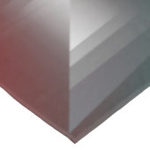 Nappe Tournée de gris sur la bordeaux turquoise (Angle)