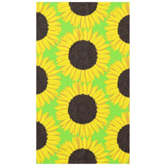 Nappe Tournesol fête d'anniversaire (Devant)