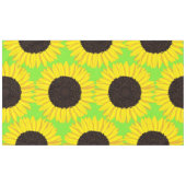Nappe Tournesol fête d'anniversaire (Devant (Horizontal))