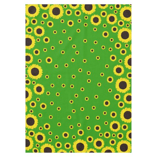Nappe Tournesol fête d'anniversaire (Devant)