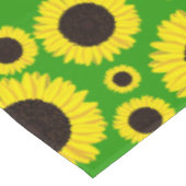 Nappe Tournesol fête d'anniversaire (Angle)