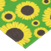 Nappe Tournesol fête d'anniversaire (Angle)