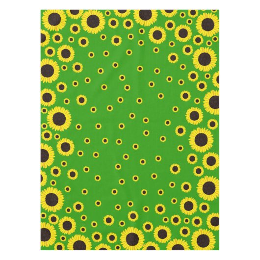 Nappe Tournesol fête d'anniversaire (Devant)