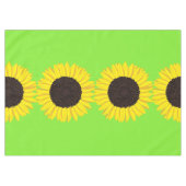 Nappe Tournesol fête d'anniversaire (Devant (Horizontal))