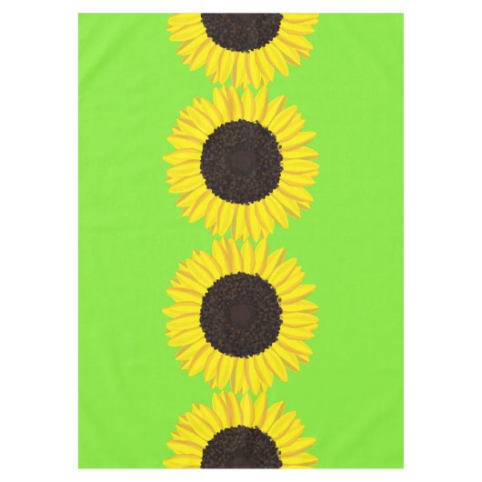 Nappe Tournesol fête d'anniversaire (Devant)