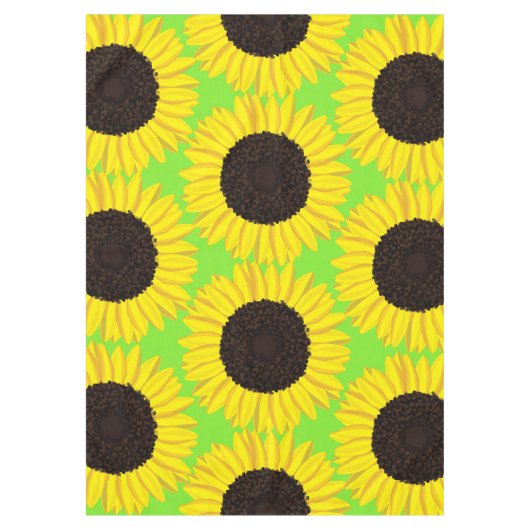 Nappe Tournesol fête d'anniversaire (Devant)