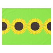 Nappe Tournesol fête d'anniversaire (Devant (Horizontal))