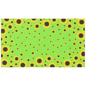 Nappe Tournesol fête d'anniversaire (Devant (Horizontal))