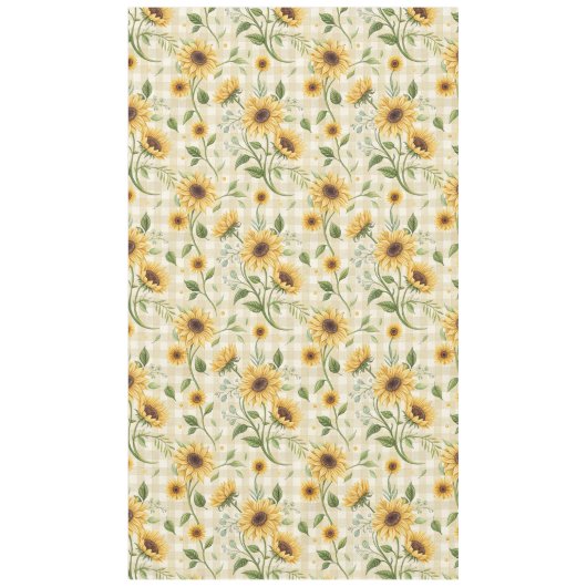 Nappe Tournesol Gingham (Devant)