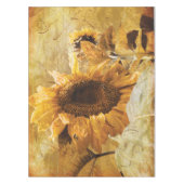 Nappe Tournesol Jaune Belle campagne Design floral (Devant)