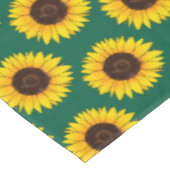 Nappe Tournesol Jaune Vibrant en Fleur (Angle)
