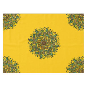 Nappe Tournesol Mandala Nature Lover Tournesols Floral