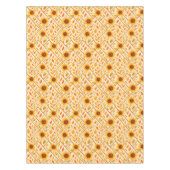 Nappe Tournesol rétro et aquarelle rustique (Devant)