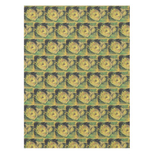 Nappe Tournesols de Van Gogh - Art floral jaune vif