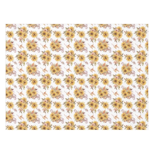 Nappe Tournesols rustiques (Devant (Horizontal))