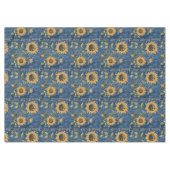 Nappe Tournesols Sur Faux Denim (Devant (Horizontal))