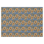 Nappe Tournesols Sur Faux Denim (Devant (Horizontal))