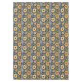 Nappe Tournesols Sur Faux Denim (Devant)