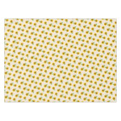 Nappe Tournesols sur fond beige clair (Devant (Horizontal))