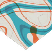 Nappe Tourquoise et perruques rouges (Angle)