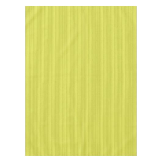 Nappe Traces verticales Chartreuse Jaune Vert (Devant)