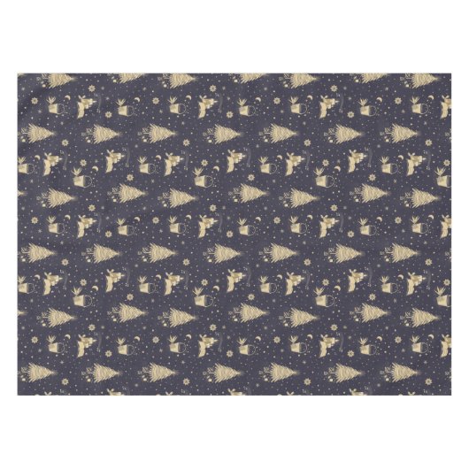 Nappe Traditions de Noël  (Devant (Horizontal))