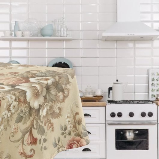 Nappe Traditions florales du chalet