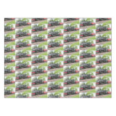 Nappe Train à vapeur antique (Devant (Horizontal))