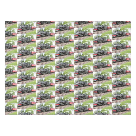 Nappe Train à vapeur antique (Devant (Horizontal))