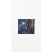 Nappe Train de Noël dans la neige (Devant)