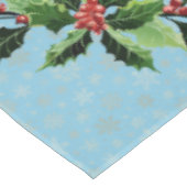 Nappe Train de Noël sur Sky Blue (Angle)