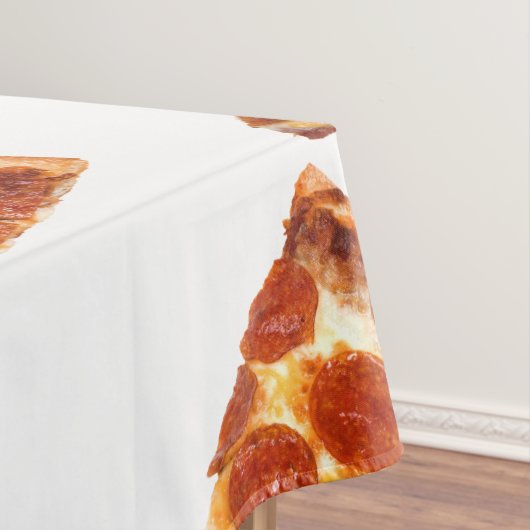 Nappe tranche de pizza pepperoni classique de SlipperyJo (In Situ)